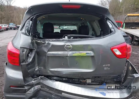 2018 Nissan Pathfinder Sl from USA, damaged, VIN 5N1DR2MM9JC621801